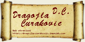Dragojla Curaković vizit kartica